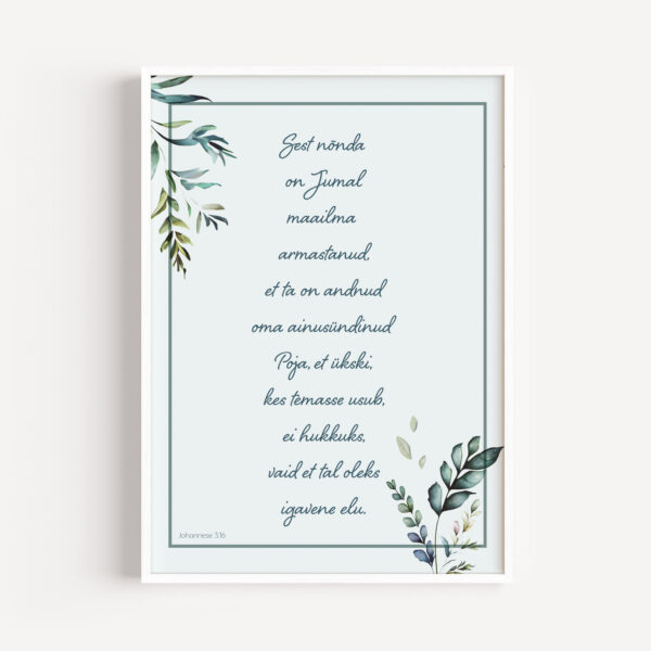 Johannese 3:16 - Image 6