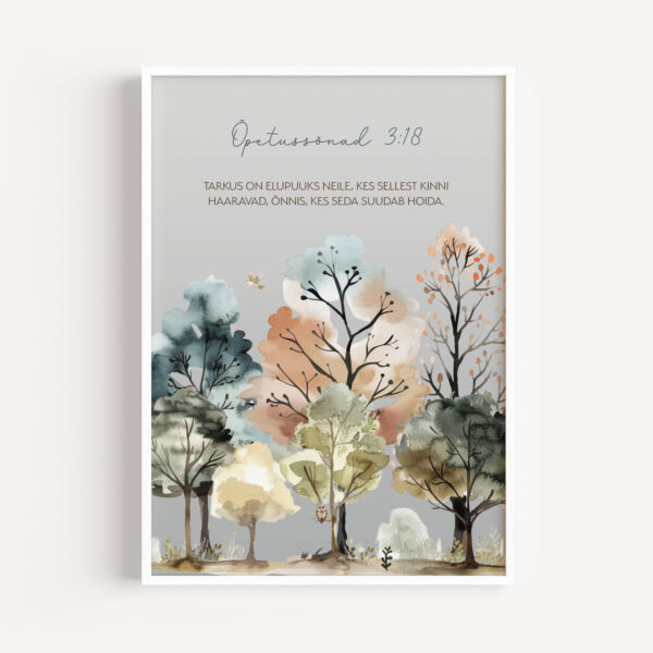 Õpetussõnad 3:18 - Image 7