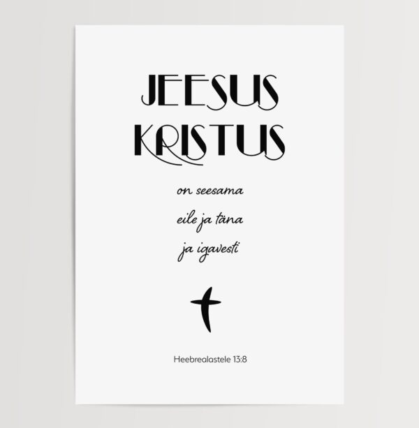 Heebrealastele 13:8 - Image 3